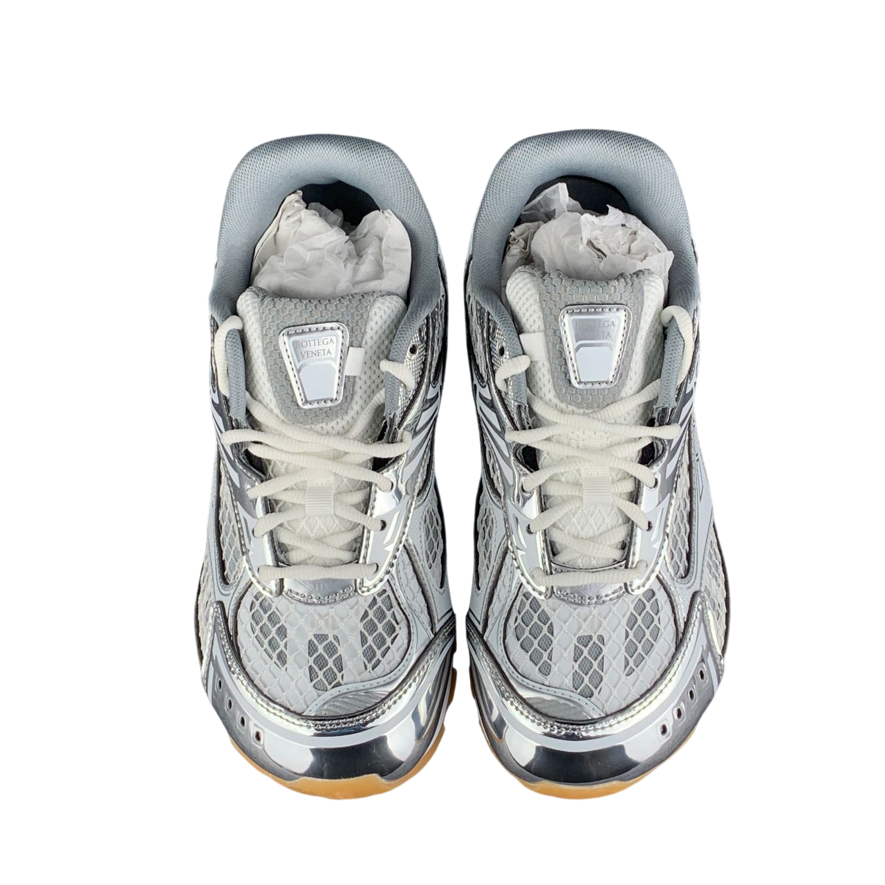 Bottega Veneta Orbit Sneaker ‘Silver White’
