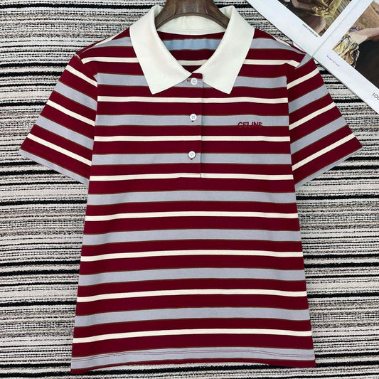 CELINE 26S SHORT SLEEVE POLO SHIRT 155