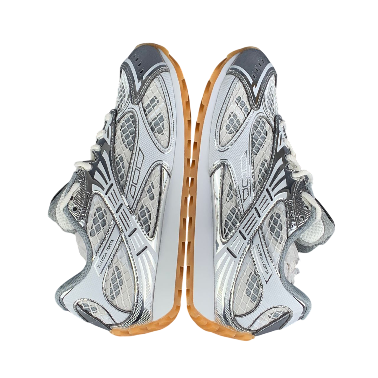 Bottega Veneta Orbit Sneaker ‘Silver White’