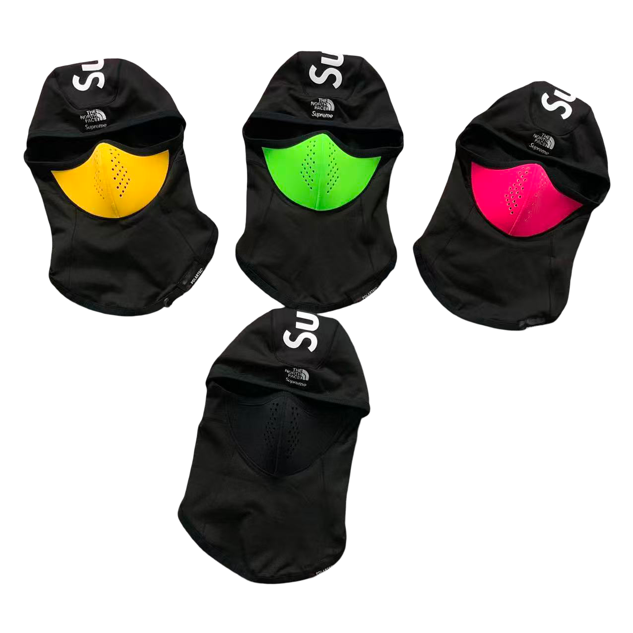 Supreme x The North Face RTG Balaclava Black Yellow