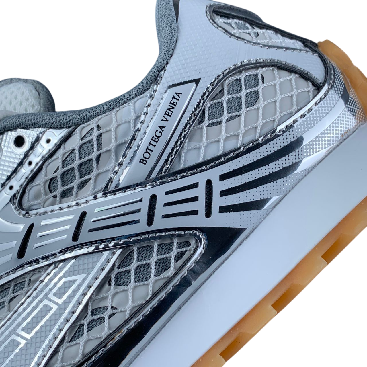Bottega Veneta Orbit Sneaker ‘Silver White’