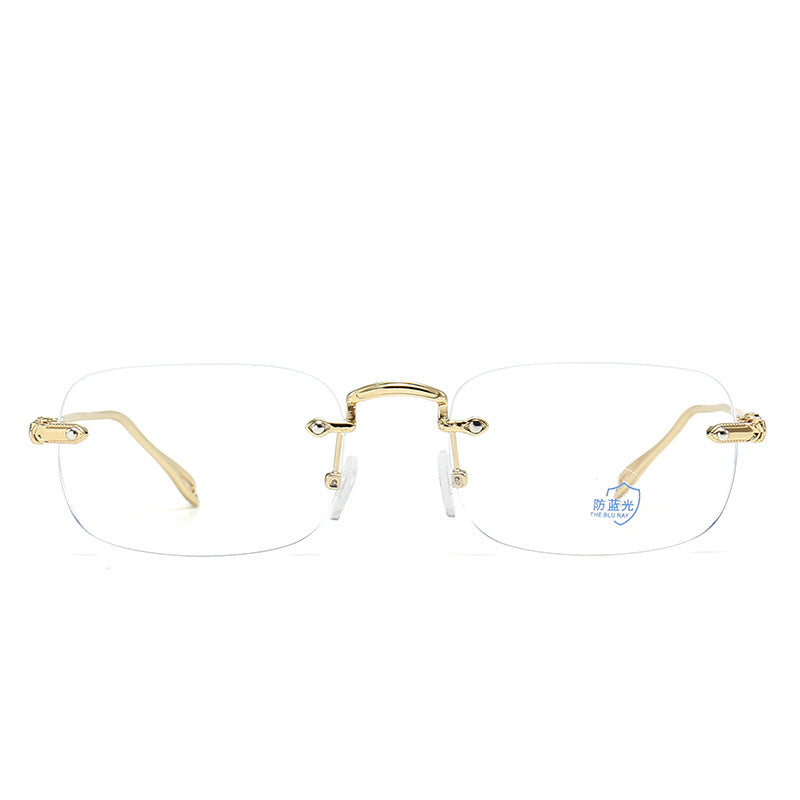 artistic retro plain glasses